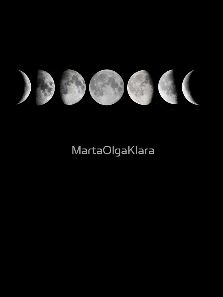Moon phases by MartaOlgaKlara