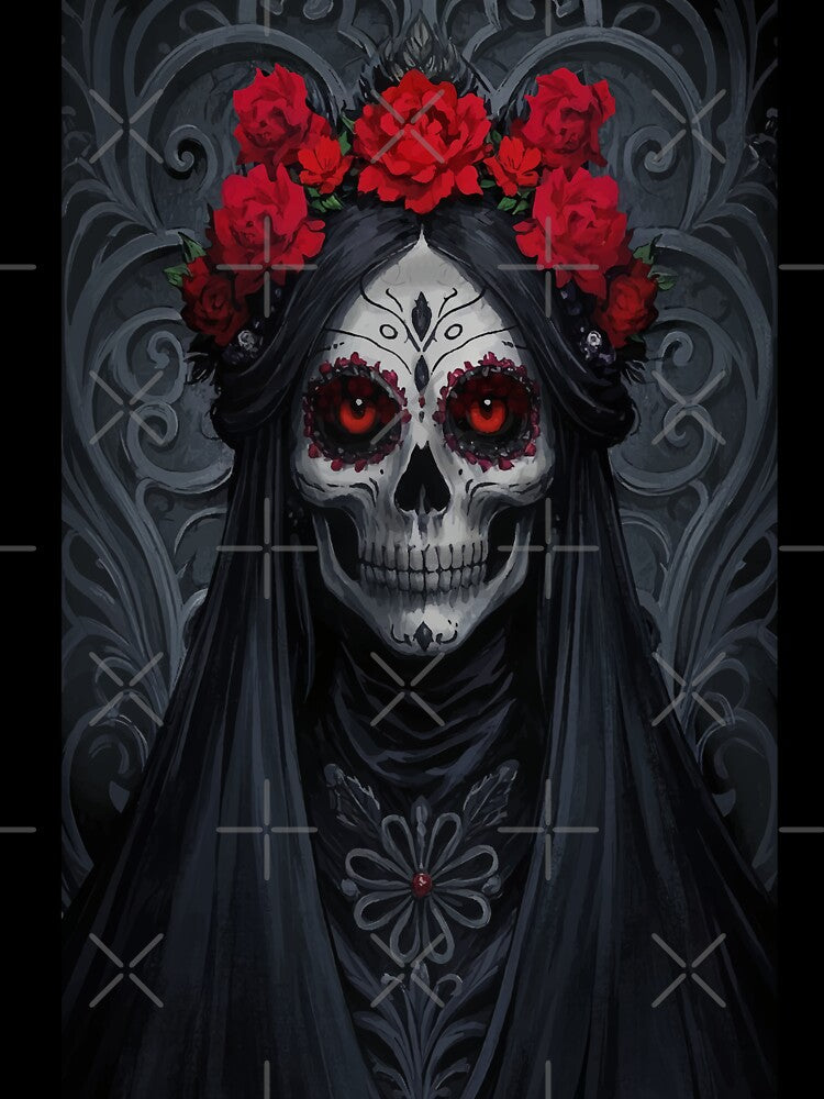 Halloween Skeleton Illustration - Spooky and Festive Bone Art by  Ojo de Lilith