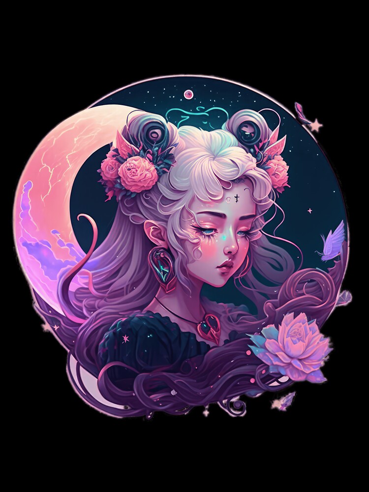 Pastel Goth Woman - A Unique Design for Fans of Pastel Goth and Sailor Moon by The-Sinister