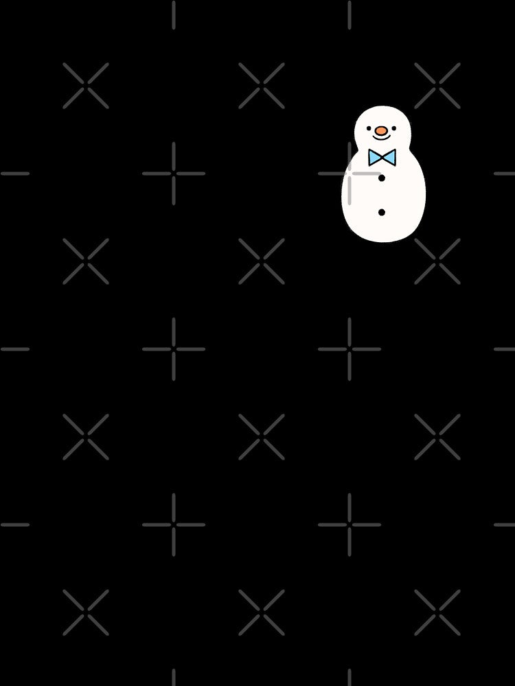 Cute Snowman with Bowtie by FreshPond