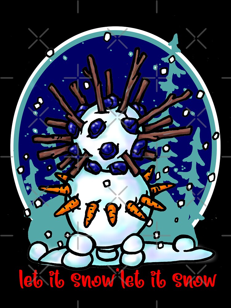weird snowman    -4 by sandpiperstudio