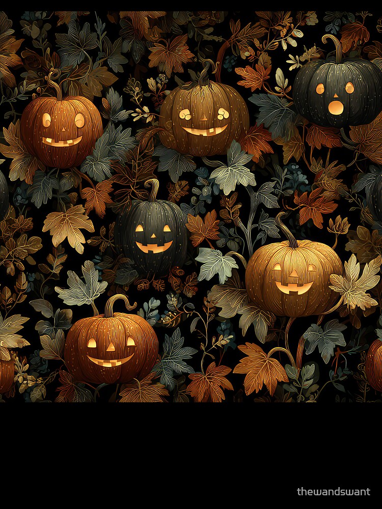 Halloween, Pumpkin, Jack-o'-lantern, by thewandswant