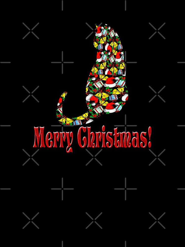 Christmas Cat, Cat Lover by Mr-true-design