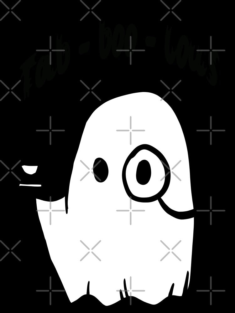 Fabulous- fab boo lous Halloween funny boo design by Tanuja  Sharma