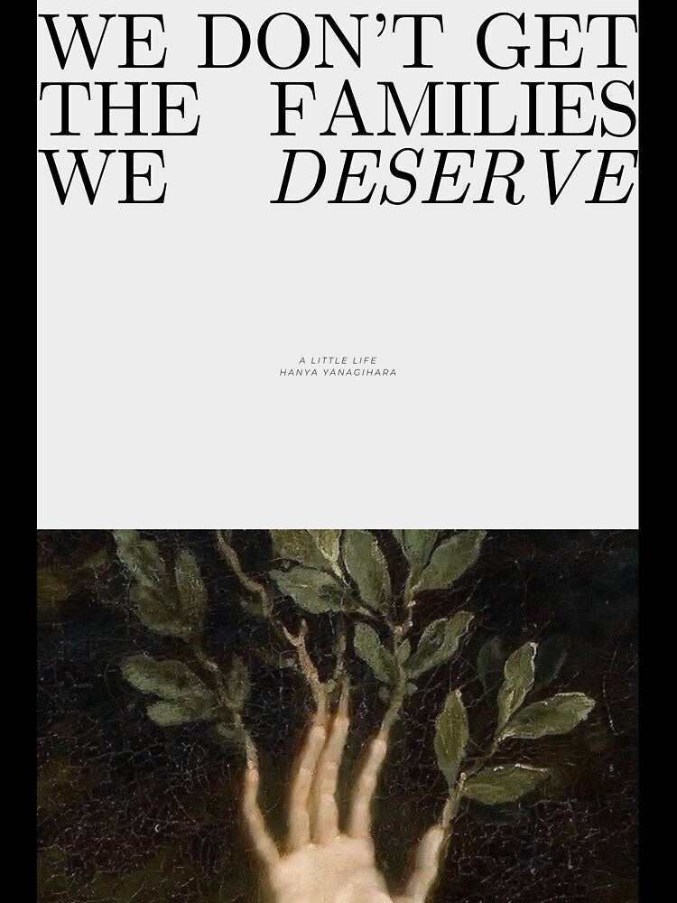 we don't get the families we deserve by Alter-Idem