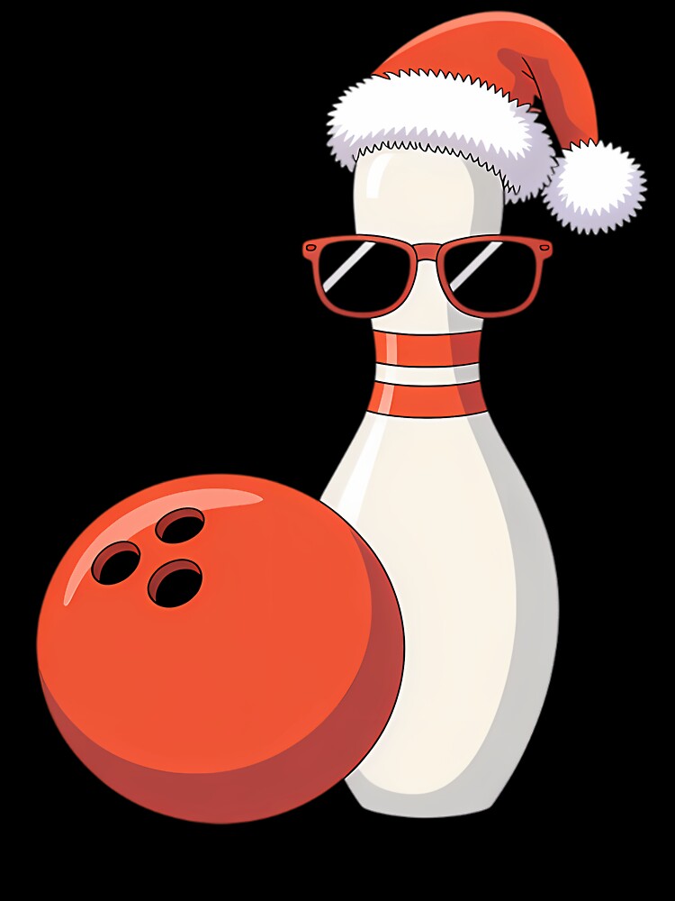 Sports Christmas Bowling Snowman Bowling by FineNights