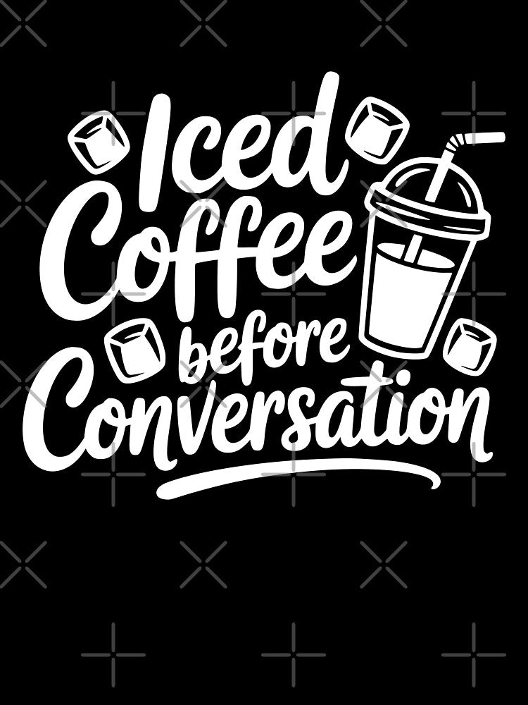 Iced Coffee Before Conversation by theartfulaspie