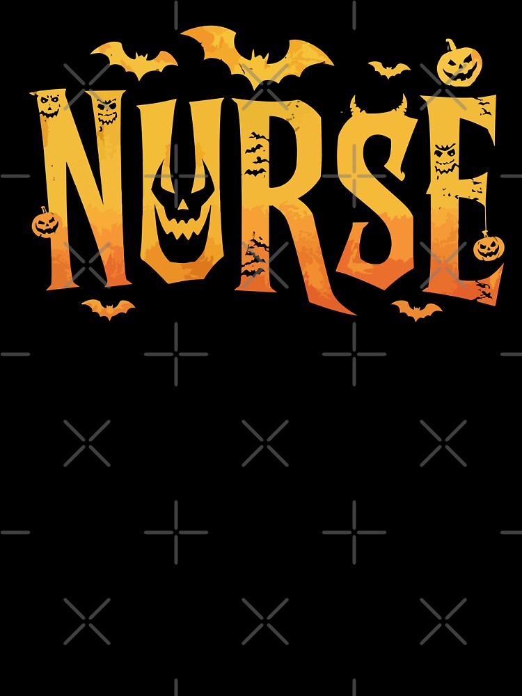 NURSE HALLOWEEN orange gothic by YNELENT