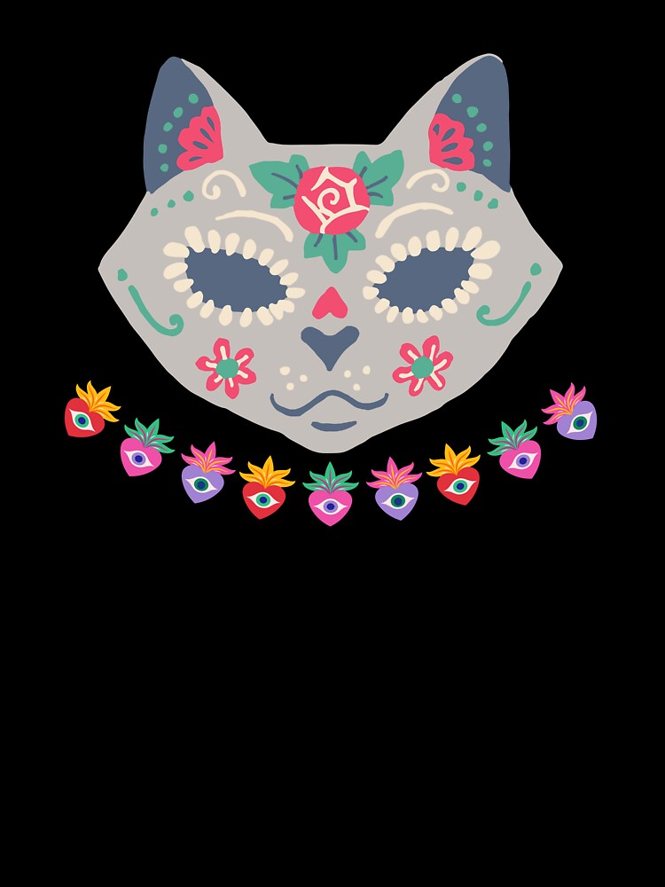 Sugar Skull Cat themed by Ssuwicha