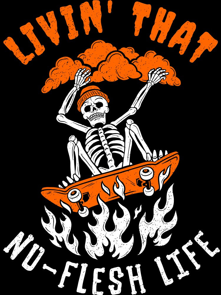 Livin' That No-Flesh Life by SuperstyleTees