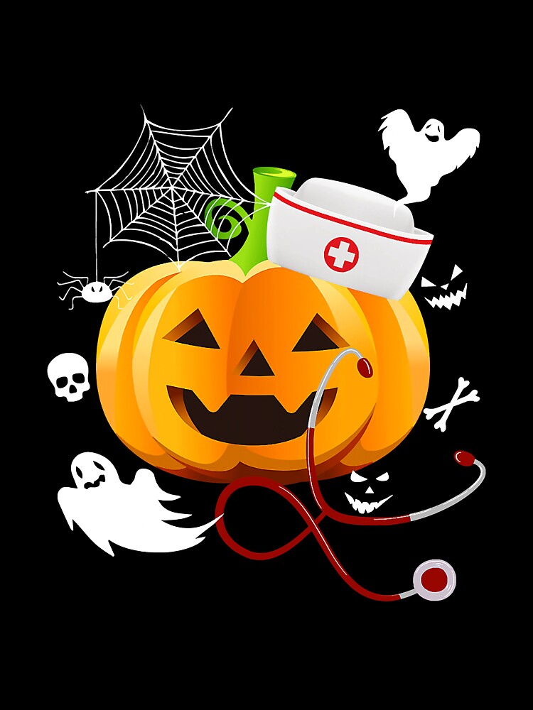 Nurse Pumpkin Horror Spooky Hospital by BundlerVq