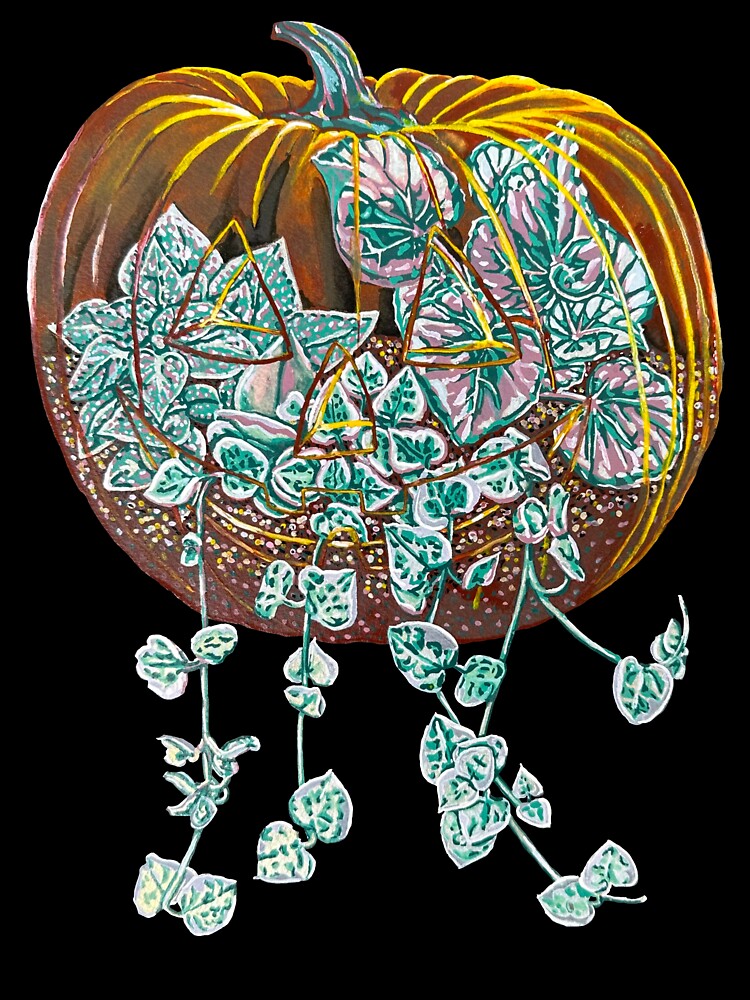 Jack O' Lantern Terrarium by RaLiz