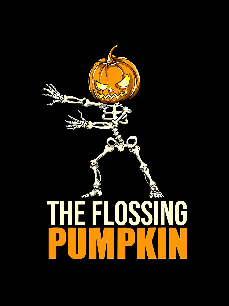 The Flossing Pumpkin Scary Halloween by YesterDayCheck