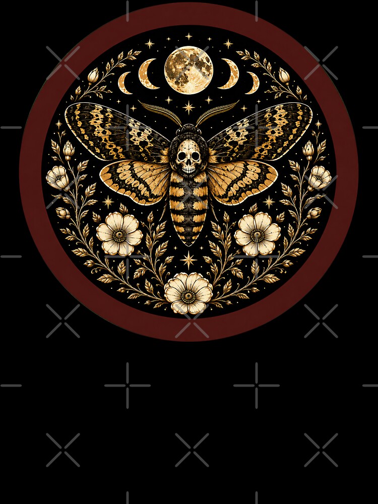 Death Head Moth Celestial Aesthetic by Eh Plus Designs