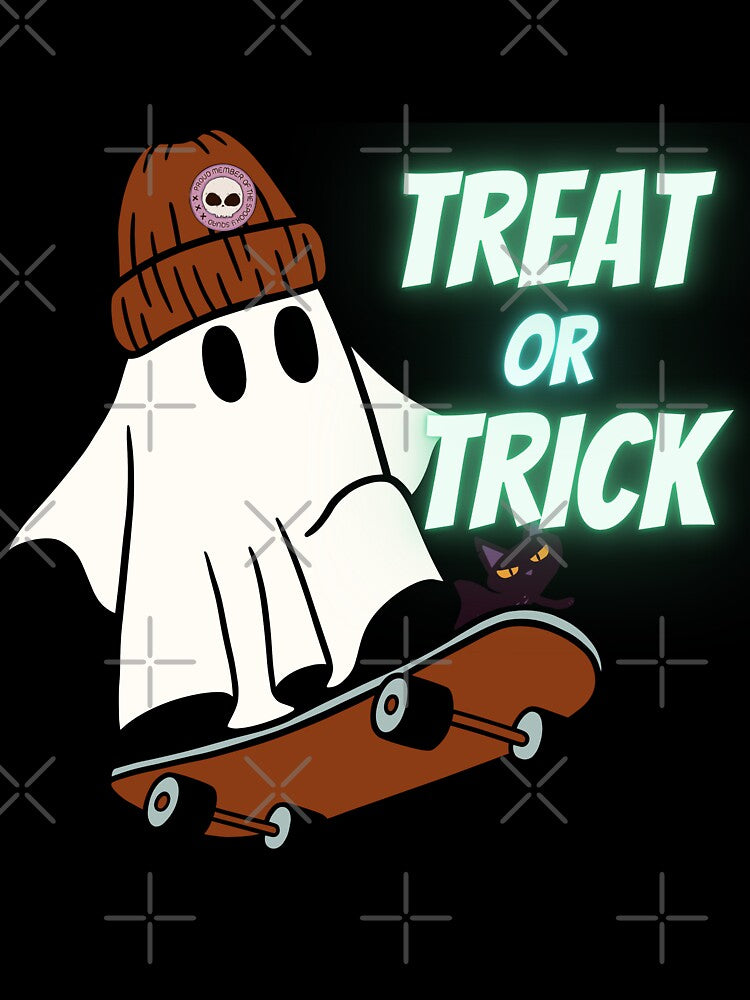 Treat or trick Halloween design by upupupshop