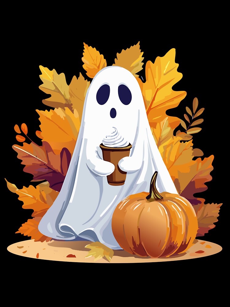 Ghost of Disapproval with Pumpkin Spice Latte by Wanderly Ways