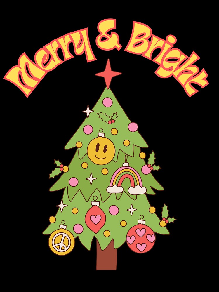 Merry & Bright Tree by saltyseacow
