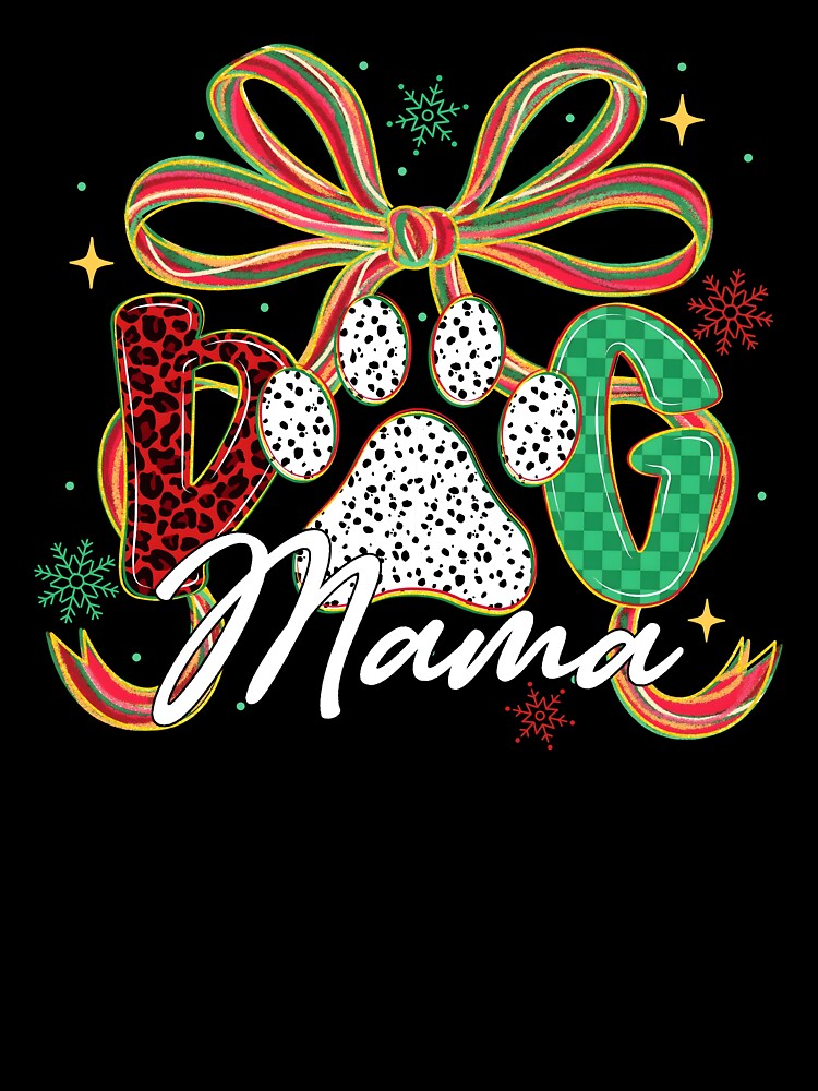 Dog Mama Christmas Coquette by Ludvighagglund