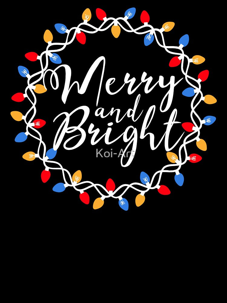 Christmas Merry and Bright by Koi-Art