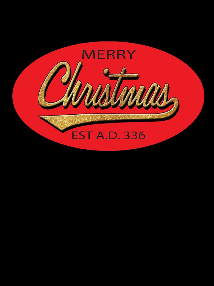 Merry Christmas Retro Design by Eileen Morris