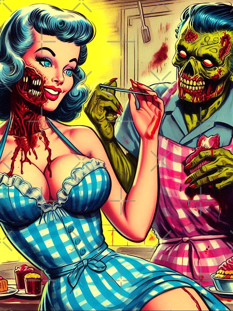 Retro Zombie Comics by PulpVintage