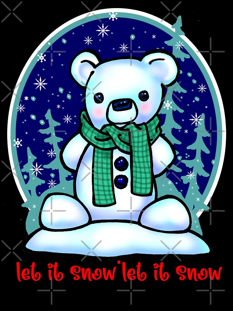 weird snowman    -17 by sandpiperstudio
