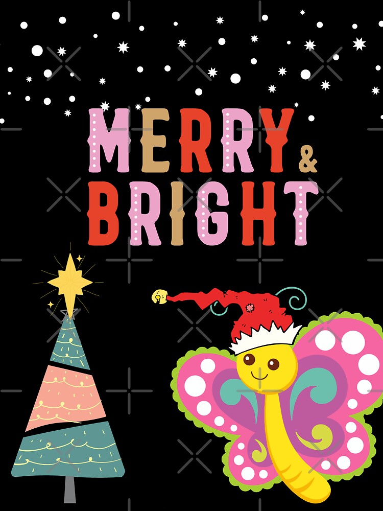 Merry and Bright Christmas design by Lorify