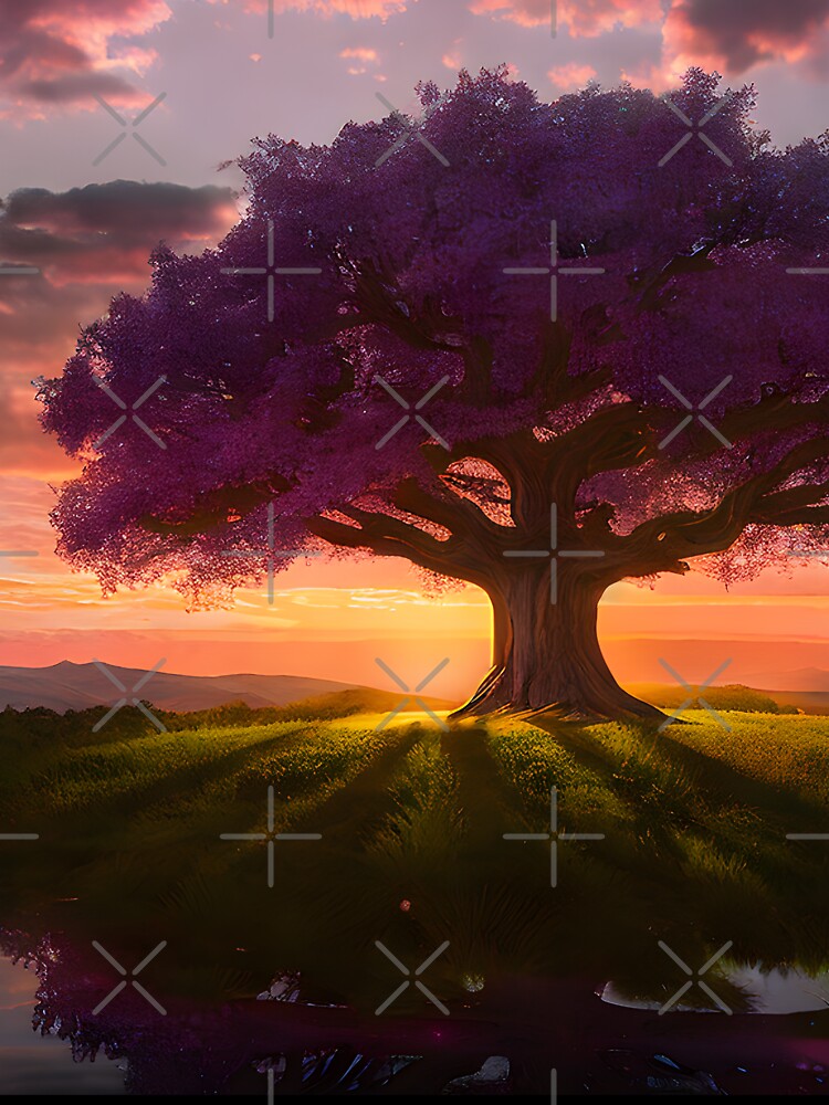 Sunset Tree of Life by ElLocoMus