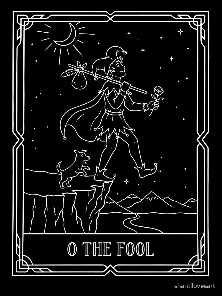 The Fool Tarot by shantilovesart
