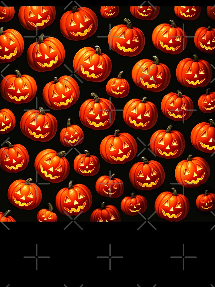 Jack-O-Lantern Pattern by ArtFactoryAI