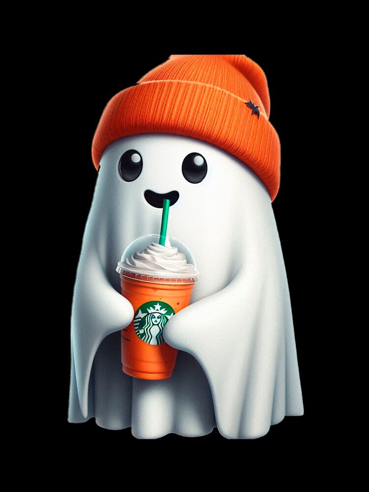 Coffee nerd ghost by Halloween  Time