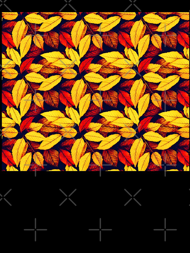 Autumn Leaves Nature Abstract 1 by lematworks