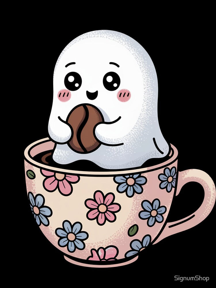 Tiny Ghost's Coffee Break by SignumShop