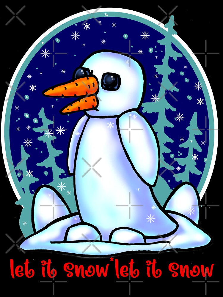 weird snowman   -13 by sandpiperstudio