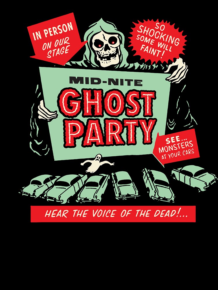 Vintage Midnight Movie style design by Scott Banks