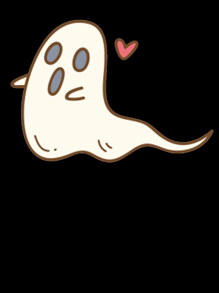 Halloween White Ghost by Gemmazzurra