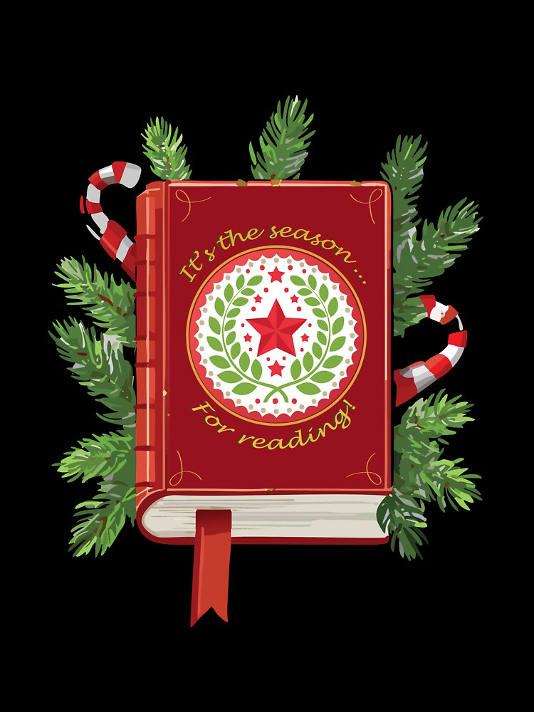 It's The Season For Reading Christmas Book by FableAndThread