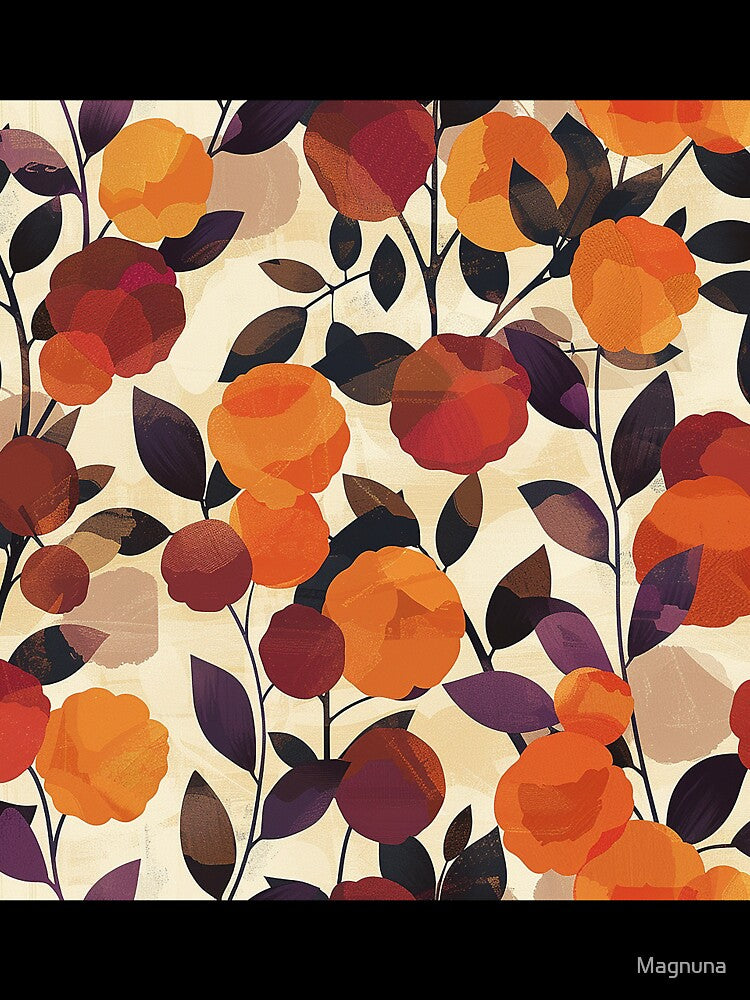 Cozy Autumn Pattern 9 by Magnuna