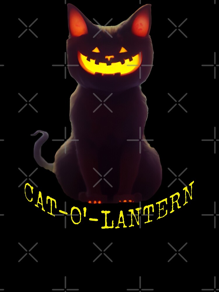 Cat o lantern halloween cat by AllLeftSides42