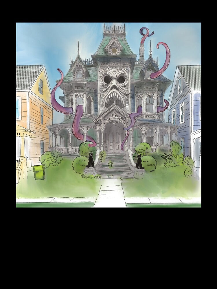 Monster House by Cute and Creepy