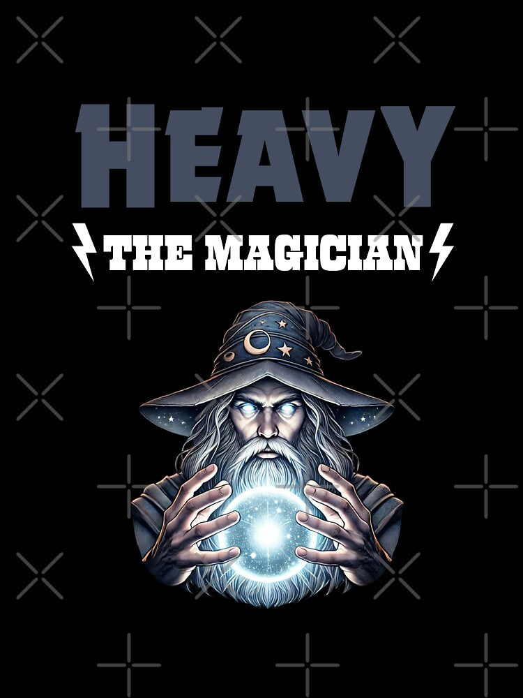 Heavy - The Magician by Manic Merch Designs