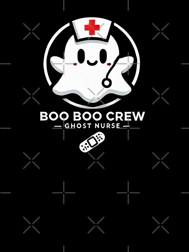 Boo Boo Crew Ghost Nurse - Cute and Spooky Halloween by Pixie-agenca