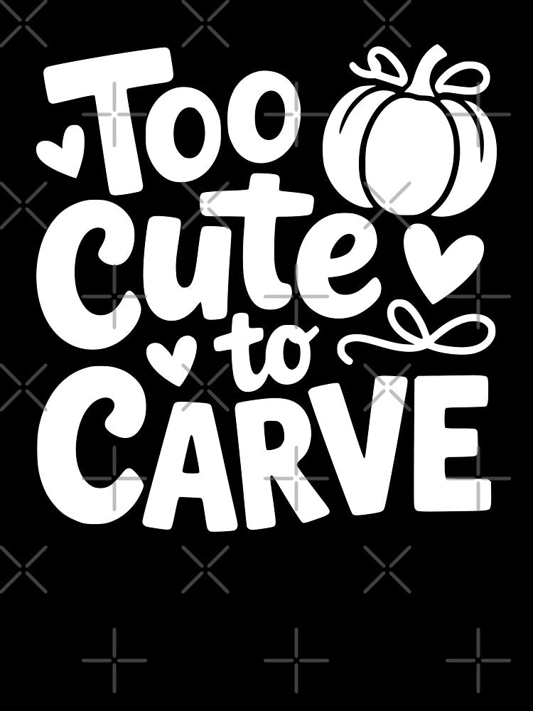Too Cute to Carve by theartfulaspie