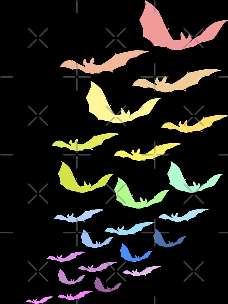Pastel Bats by Spike The Punch Design Co.
