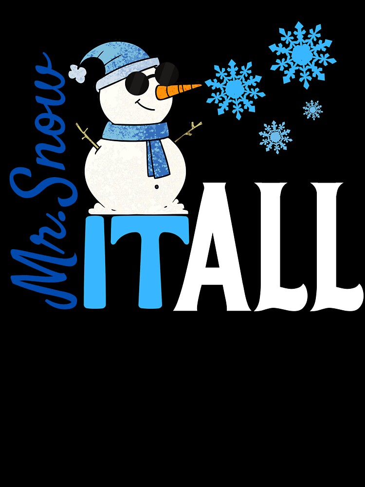 Mr. Snow It All Snowman by Cansecos-shop