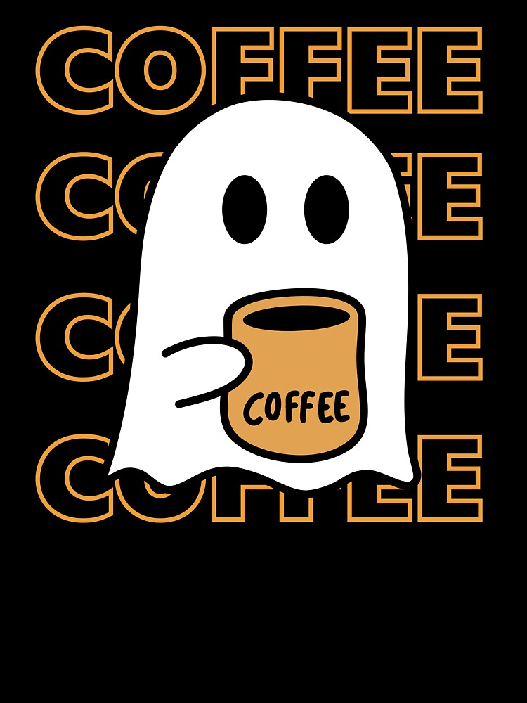 Ghost Coffee Lover Spooky Lover by CCKimShop