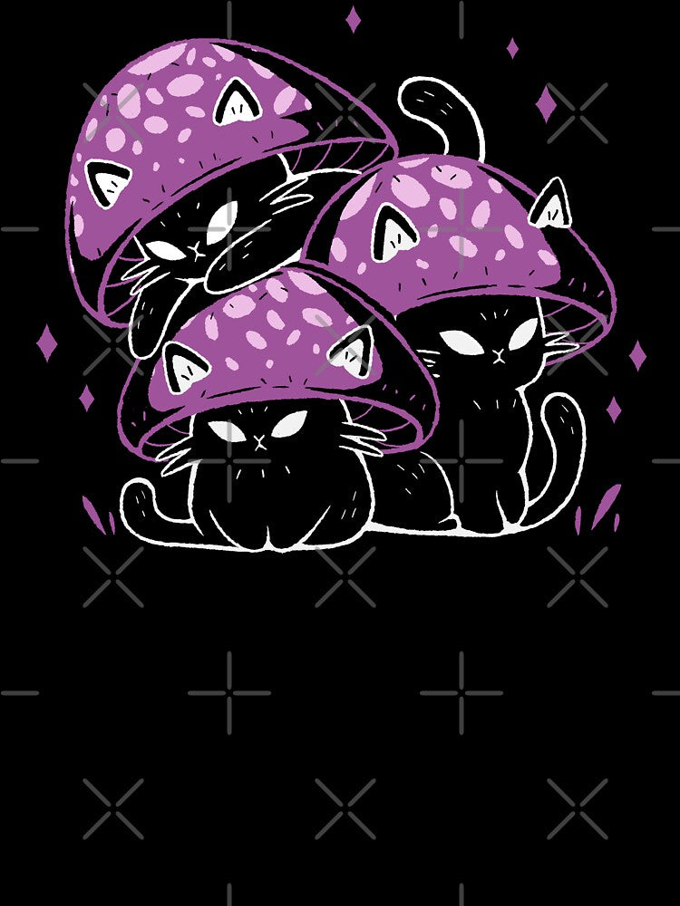 Mushroom Cats by xMorfina