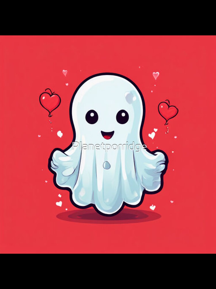 Cute Ghost Art by Planetporridge