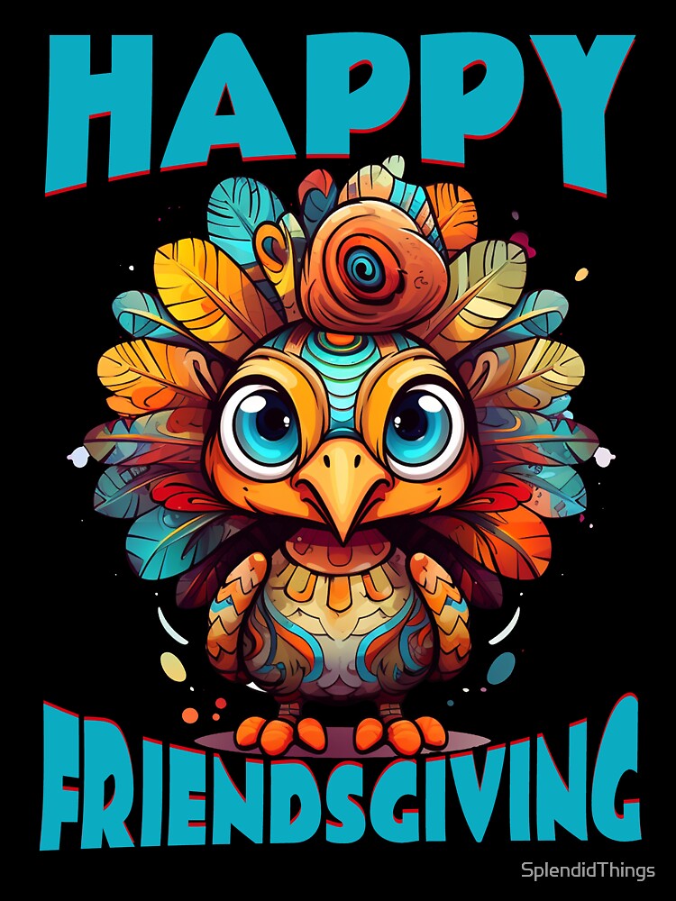 Happy Friendsgiving Turkey by SplendidThings