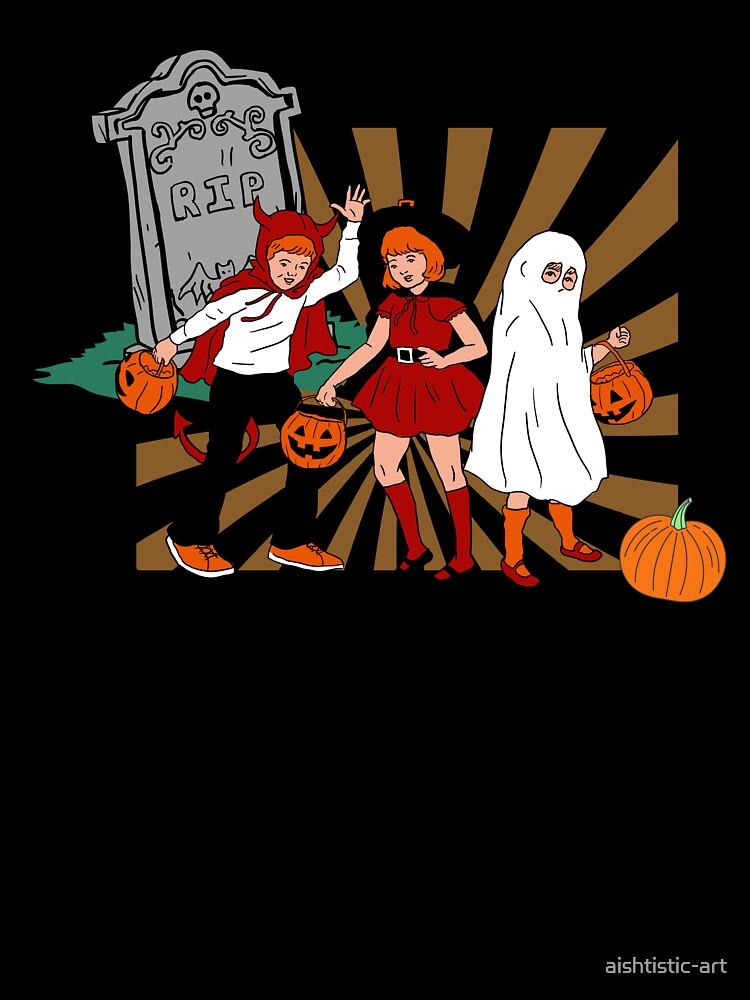 retro halloween by aishtistic-art